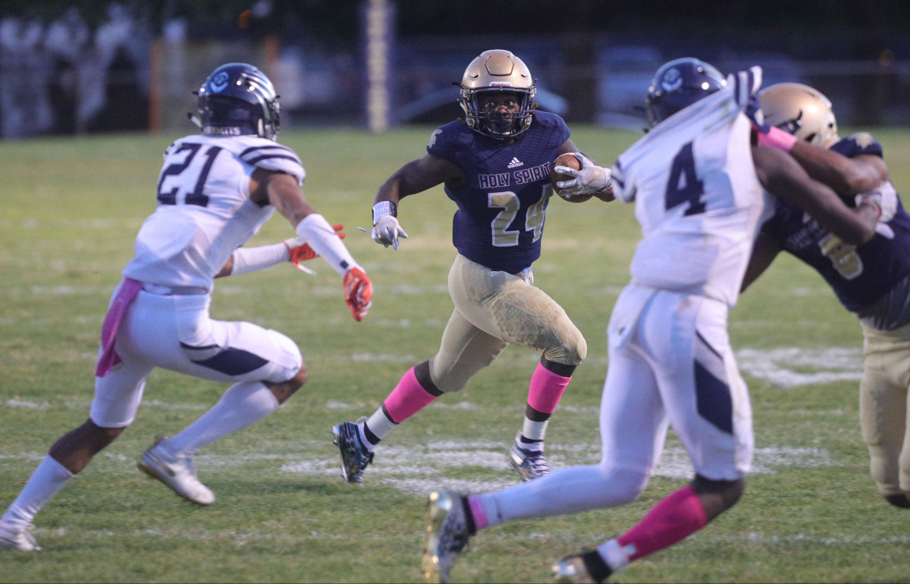 St. Augustine Prep vs Holy Spirit football game